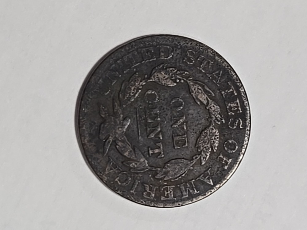 1830 Coronet/Matron Head Large Cent, Medium Letters, Rare,#1563