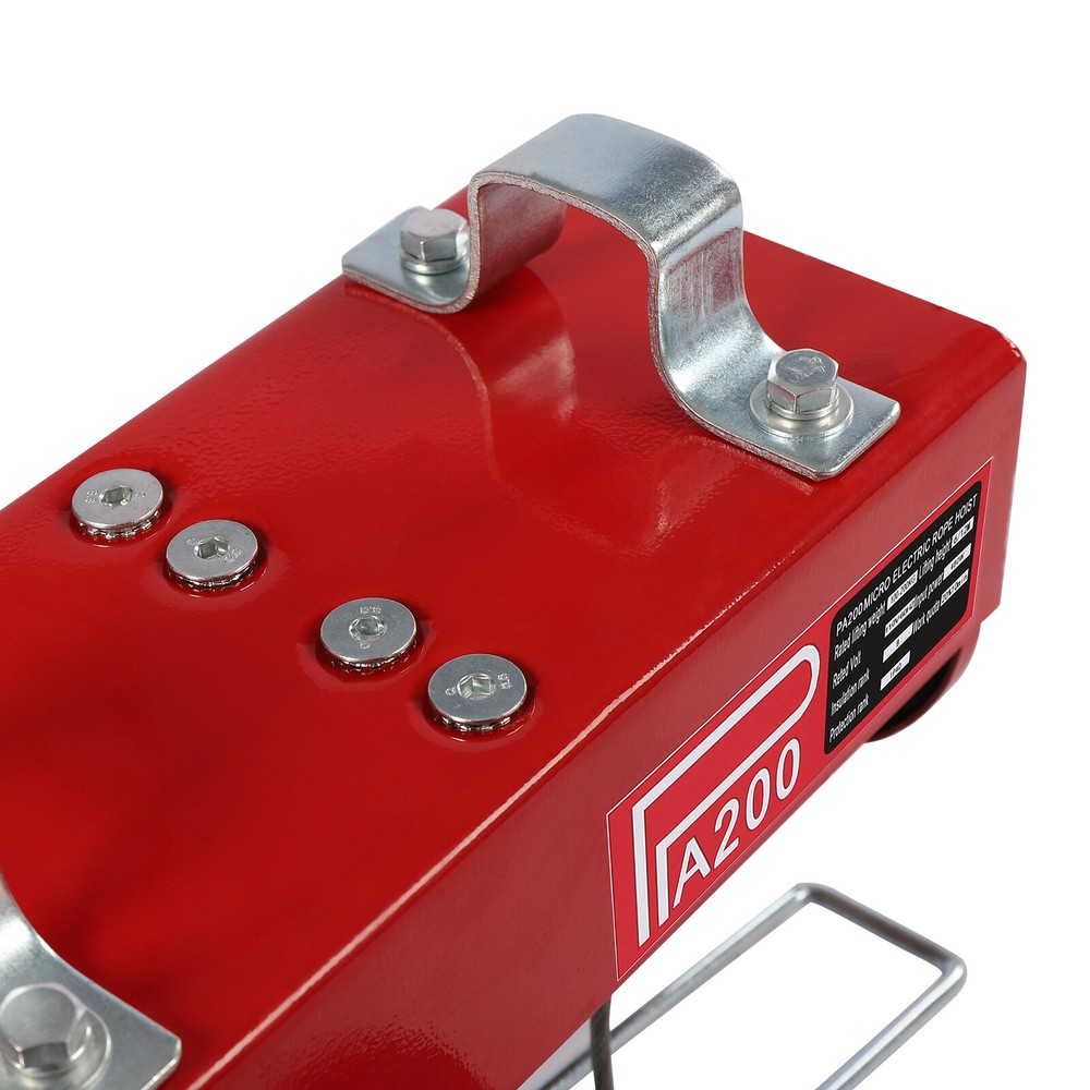 PA200 480W Electric Hoist Winch Engine Crane with Remote Control 110V