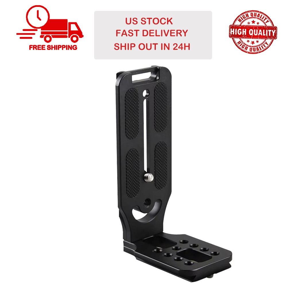 L-Bracket Quick Release Plate For Camera DSLR Camcorder Nonslip Bracket