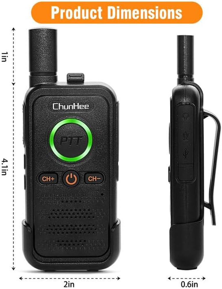 ChunHee Wireless Intercom System for Home Caregiver Pager Intercom for Elderly w