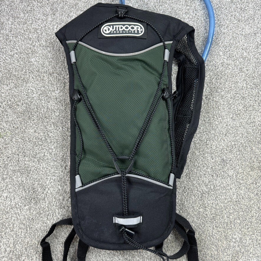 Outdoor Products Hydration Back Pack Classic Black Green