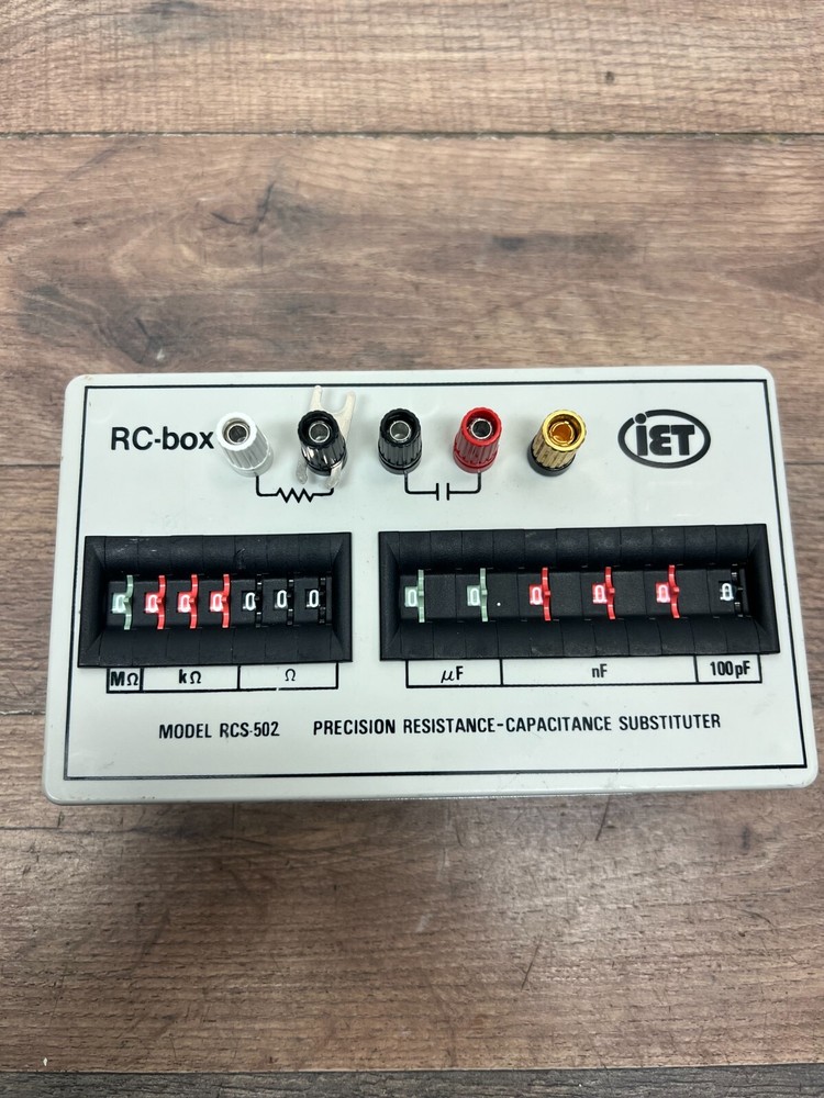 IET Labs RCS-502 Precision Resistance/Capacitance Substitution Box