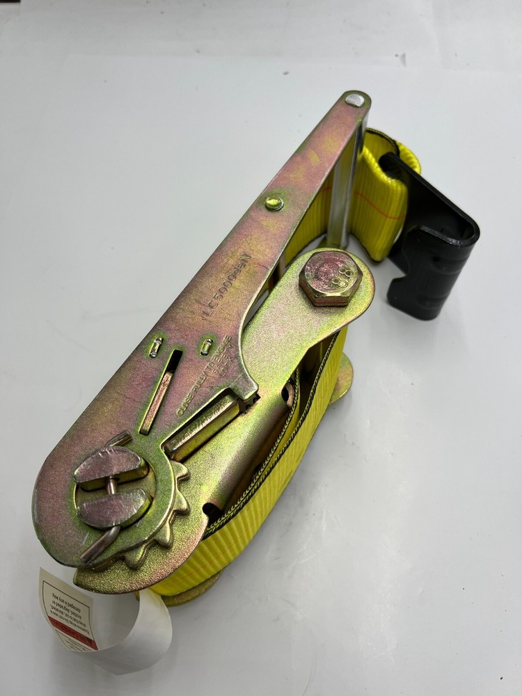 Cargo Lashing Rachet Strap LC5000daN Yellow / Orange