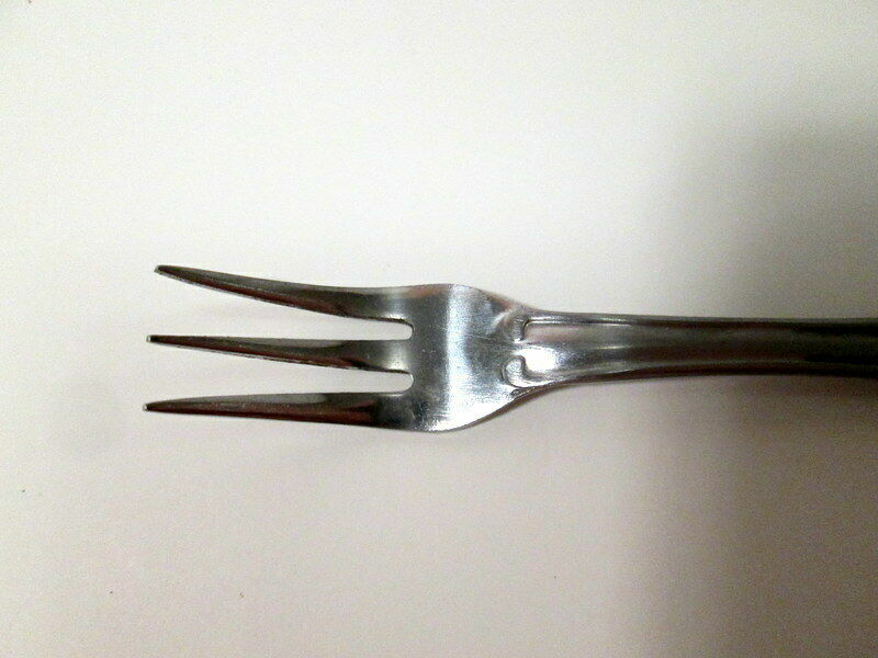 Stainless Seafood Cocktail Fork AMC CREON SCROLL 5-3/8" Replacement Silverware