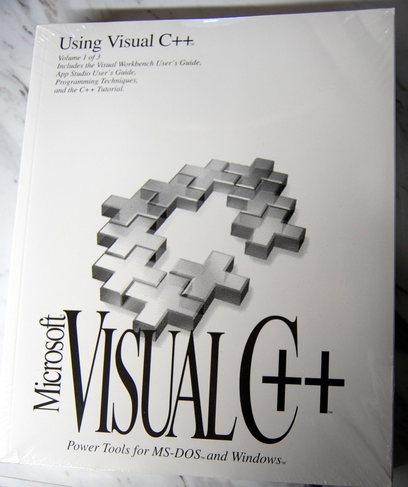 Microsoft Visual C++ Libraries Set of 3 Manuals