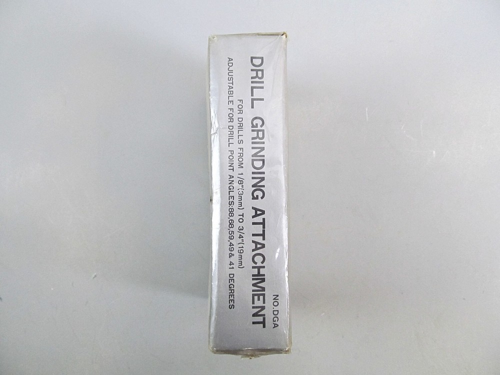CI Drill Bit Sharpener Grinding Attachment DGA Vintage New NOS