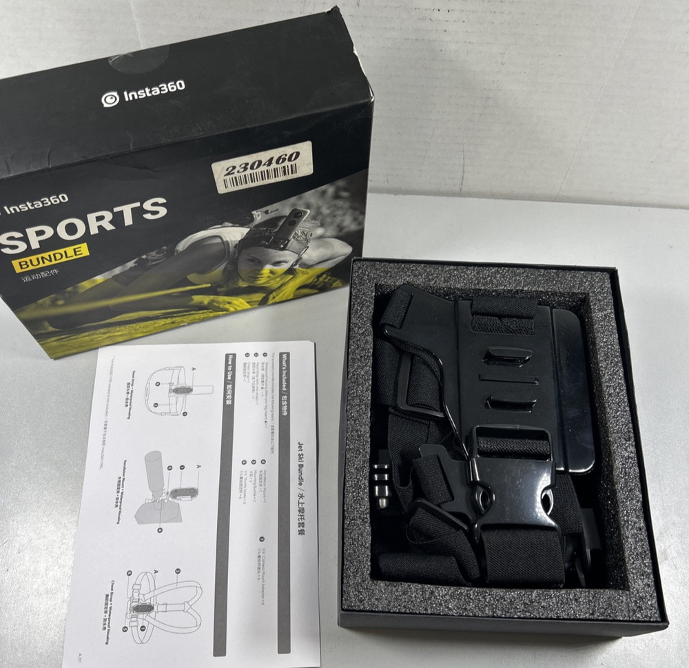 Insta360 Sports Bundle head strap for camera
