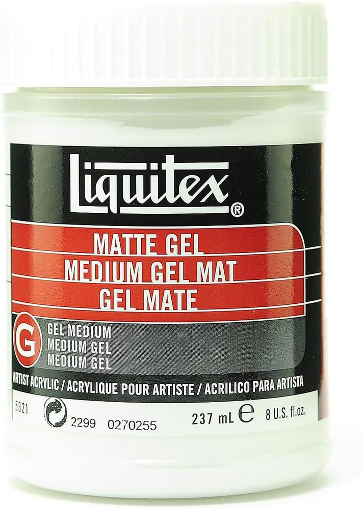 Professional Matte Gel Medium, 237Ml (8-Oz)