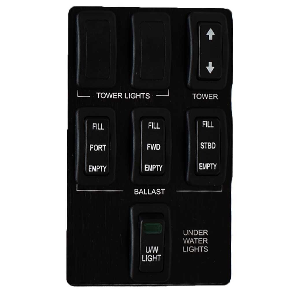 MasterCraft Boat Ignition Switch Panel 500604 | X20 Inboard Aluminum