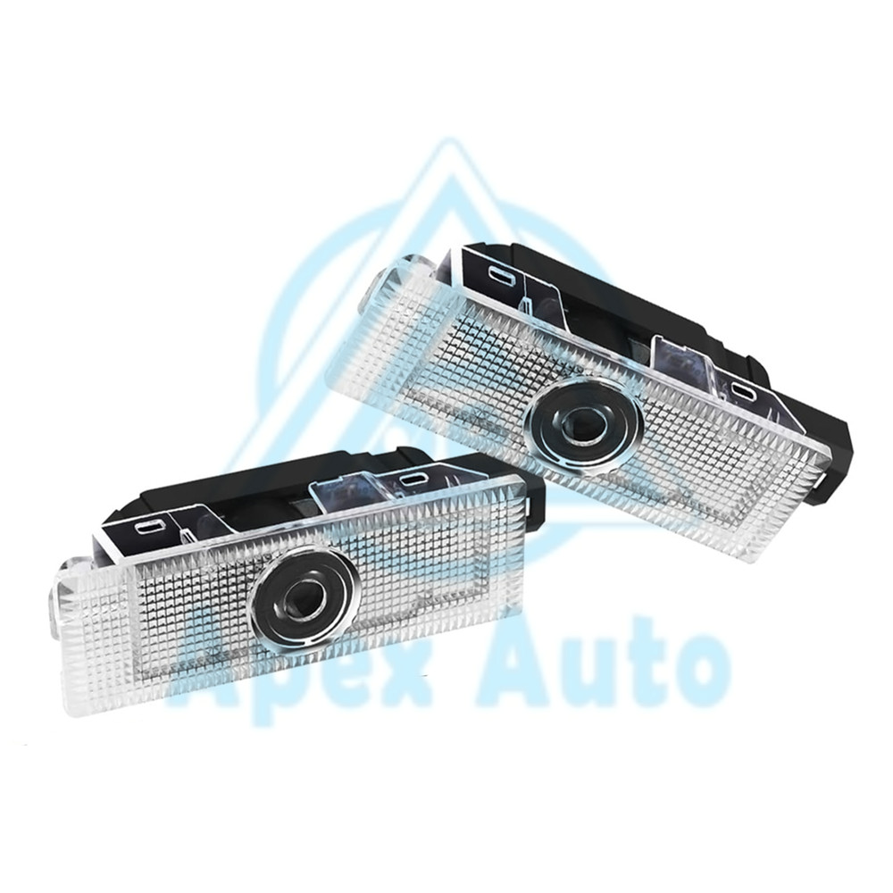 2PCS Door Welcome Light White SRT Ghost Projector Lamp For 2008-2023 Challenger