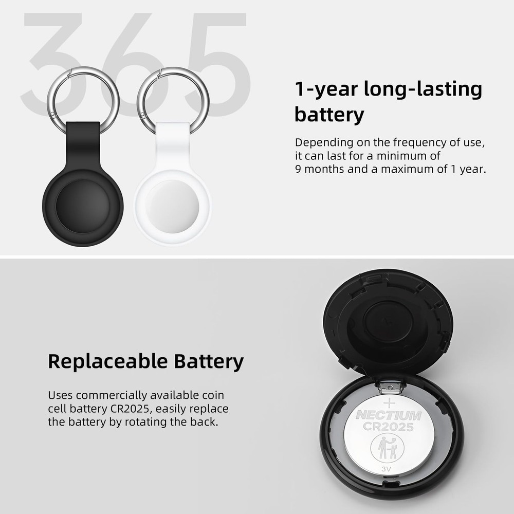 2025 New [Apple MFi Certified] (iOS Only) Air Tracker Tags-4 Pack, Bluetooth ...