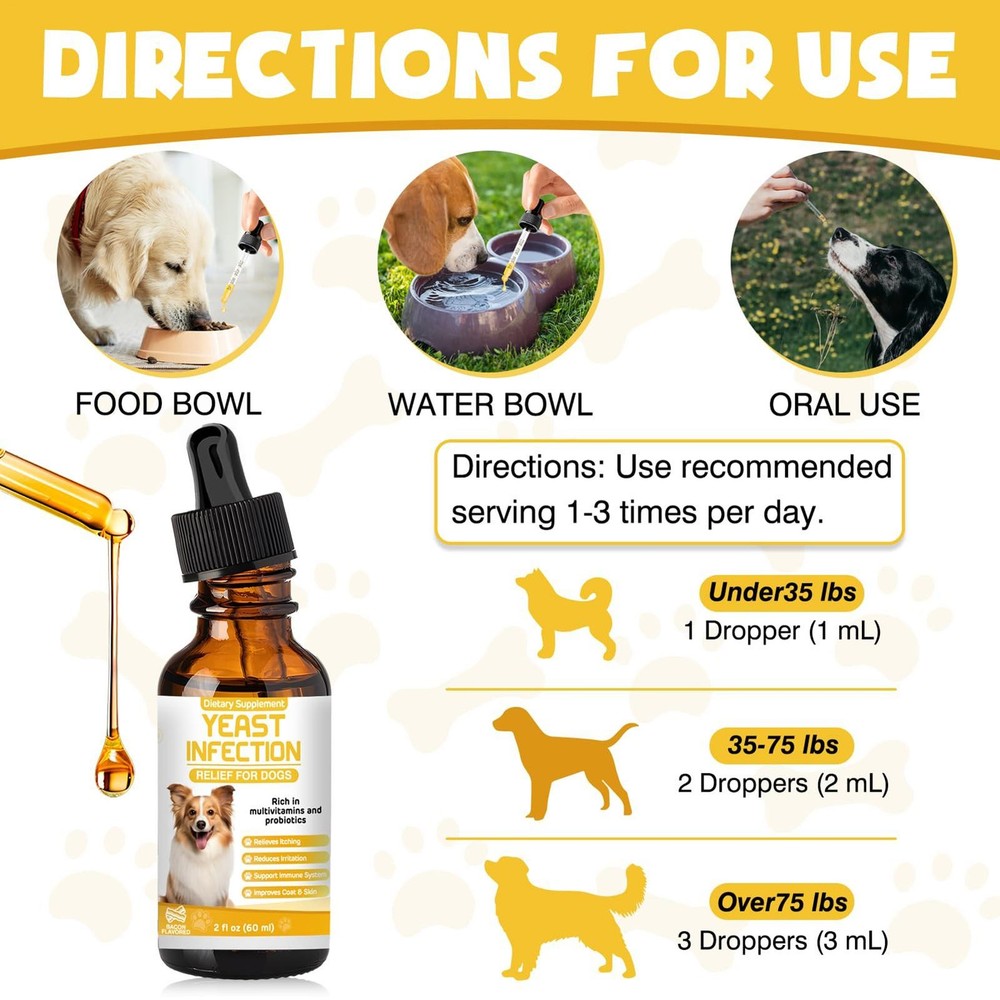 Cat Ear Anti-Itch Support Drops 60ml Highly Effective Gentle