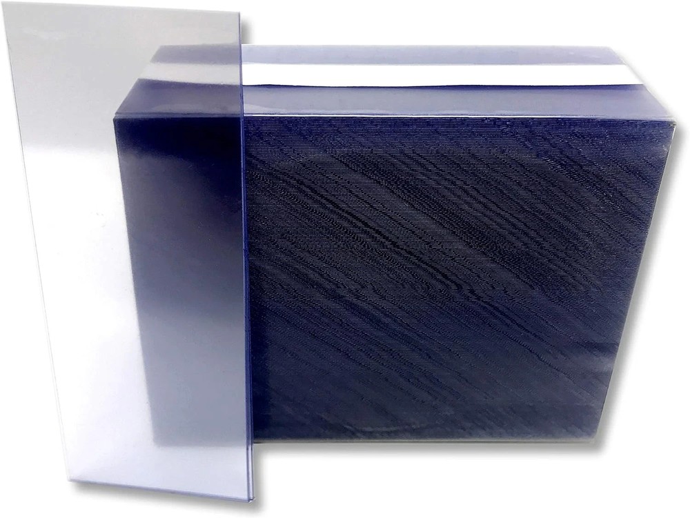 1.25x3" Clear Plastic Tags, Shelf Label Holders - 250 Pack