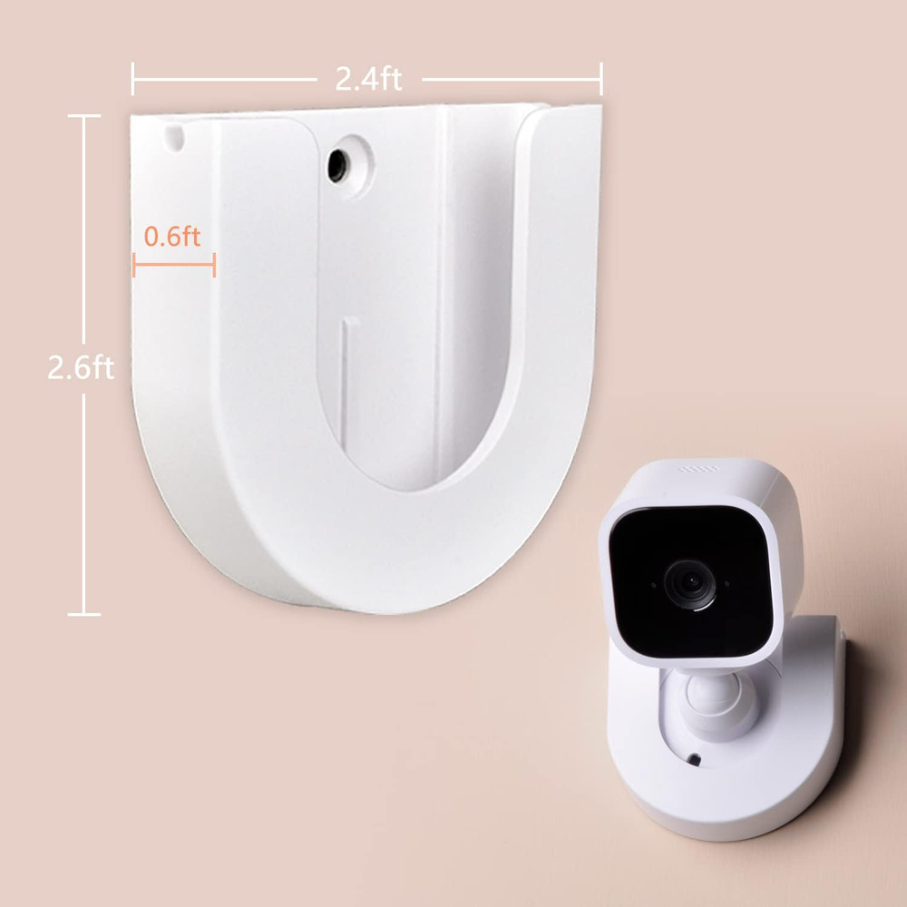 2 Pack Wall Mount for Blink Mini Indoor Camera,Strong Adhesive Camera Mount Base