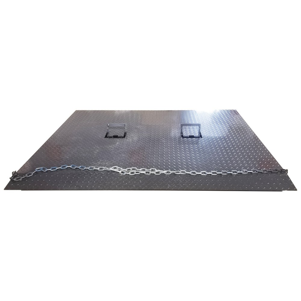Heavy Duty Mobile Loading Dock Ramp 6000kg Capacity 1.5m Platform Adjustable H