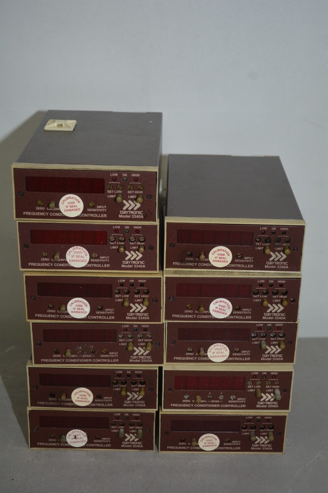 ^ Daytronic 3340A Frequency Conditioner Controller #X4276