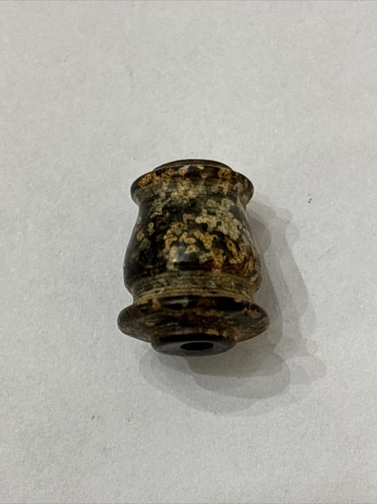 One (1) Each China Ancient Jade Transition Bead
