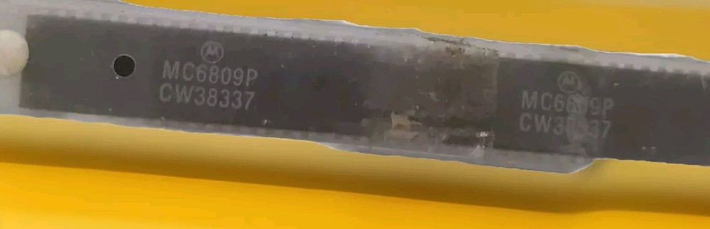 Motorola Computer Chips MC6809P cw38337