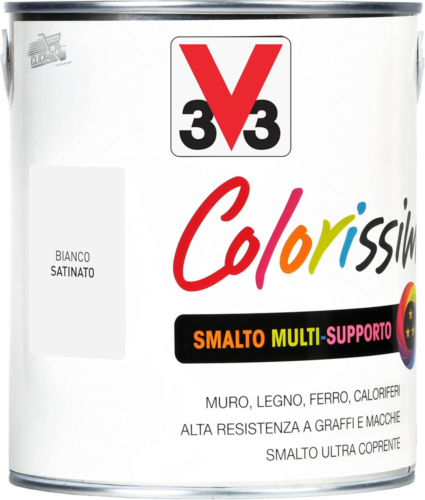 Multisupport enamel Colorissim white 2.5 L