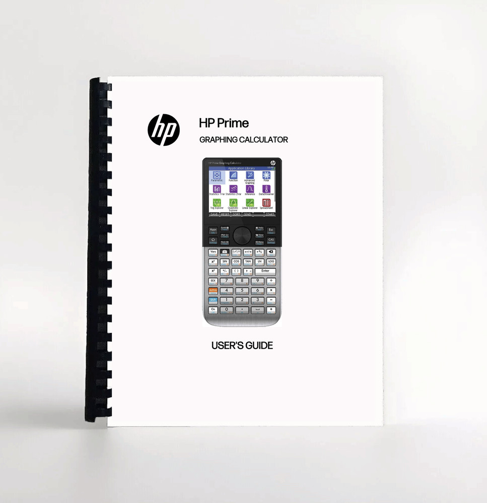 User's guide for Hewlett Packard HP Prime Manual
