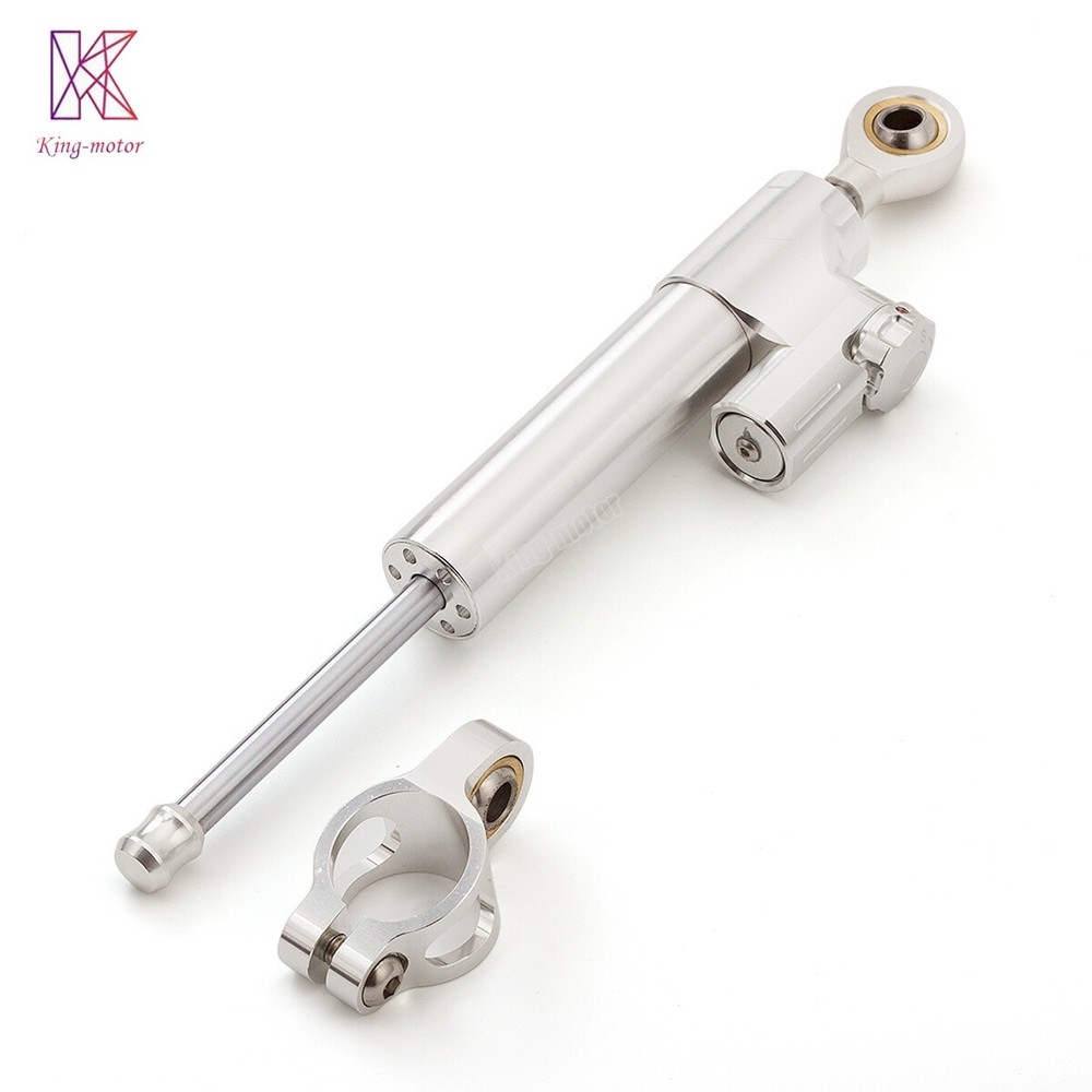 CNC Motorbike Steering Damper Stabilizer Linear Reversed Safe Control Universal