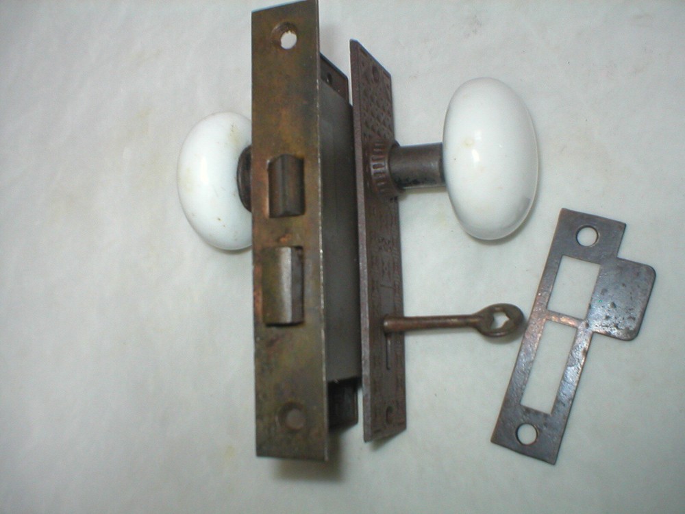 Antique Victorian Era Door Hardware