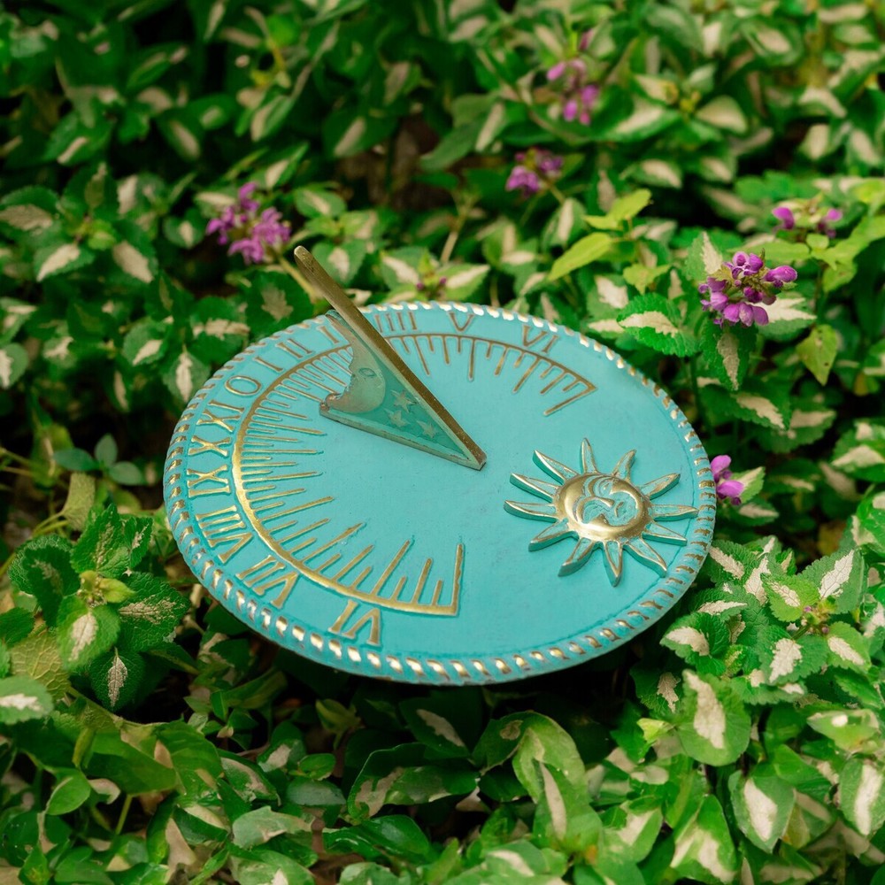 Solid Brass Garden Sundial