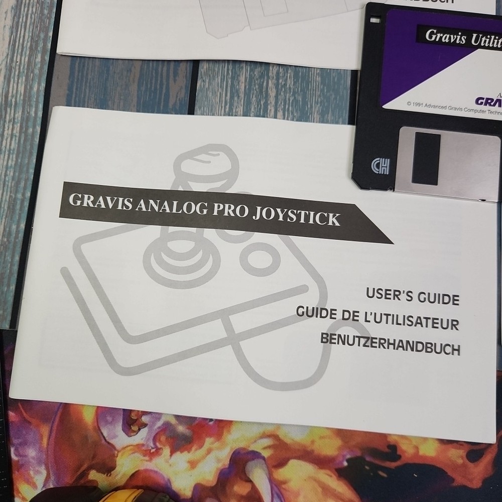 Gravis Utilities 3.5" Floppy Disk 1991 Software Tool for PC – Vintage