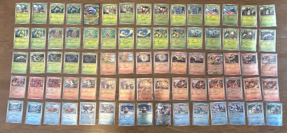 Pokemon Mega Evolution Complete Base Master Set | 254 NM Cards | C/UC/R/RH/EX