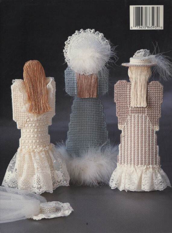 OOP!!! PLASTIC CANVAS VICTORIAN MUSICAL DOLLS BRIDE & MORE!!!