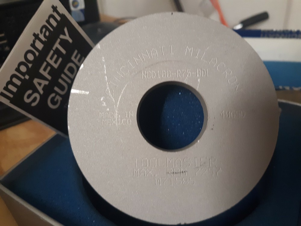 Cincinnati Milacron Toolmaster Diamond Grinding Wheel