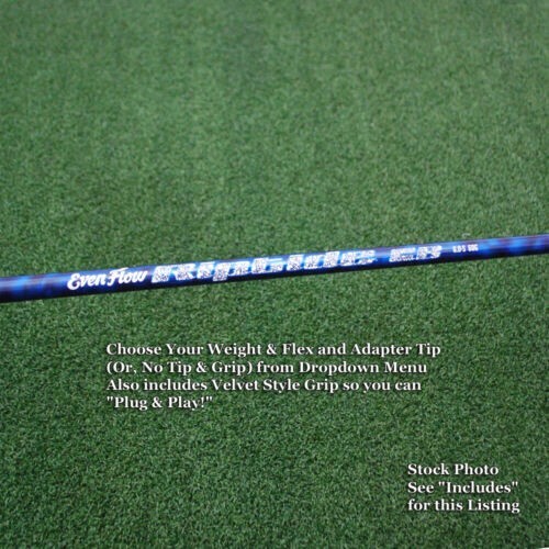 Project X Evenflow Riptide CB Driver/Fairway Shafts w/Installed Tip&Grip - NEW