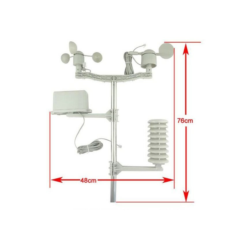 Meteorological Instrument Accessories Anemometer Wind Direction Meter Sensor