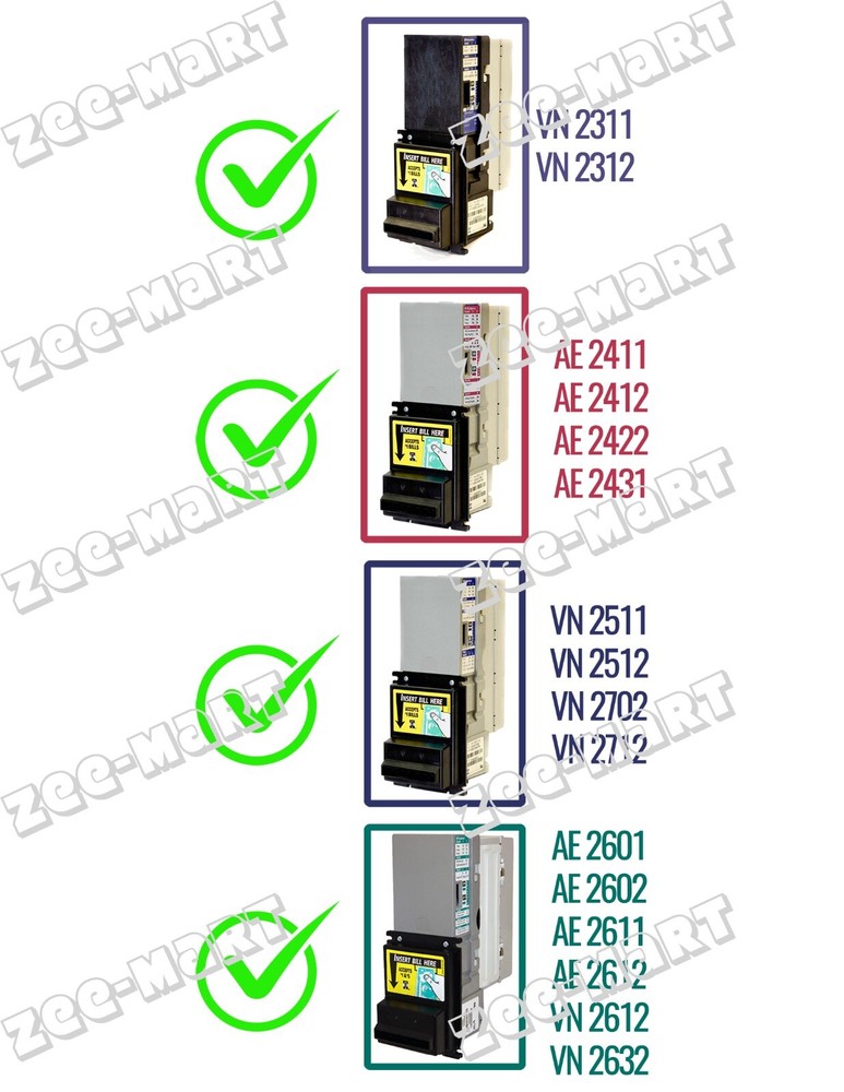 MEI MARS AE 2602 U5 Bill Validator/Bill Acceptor Belt Kit - 5.2 mm