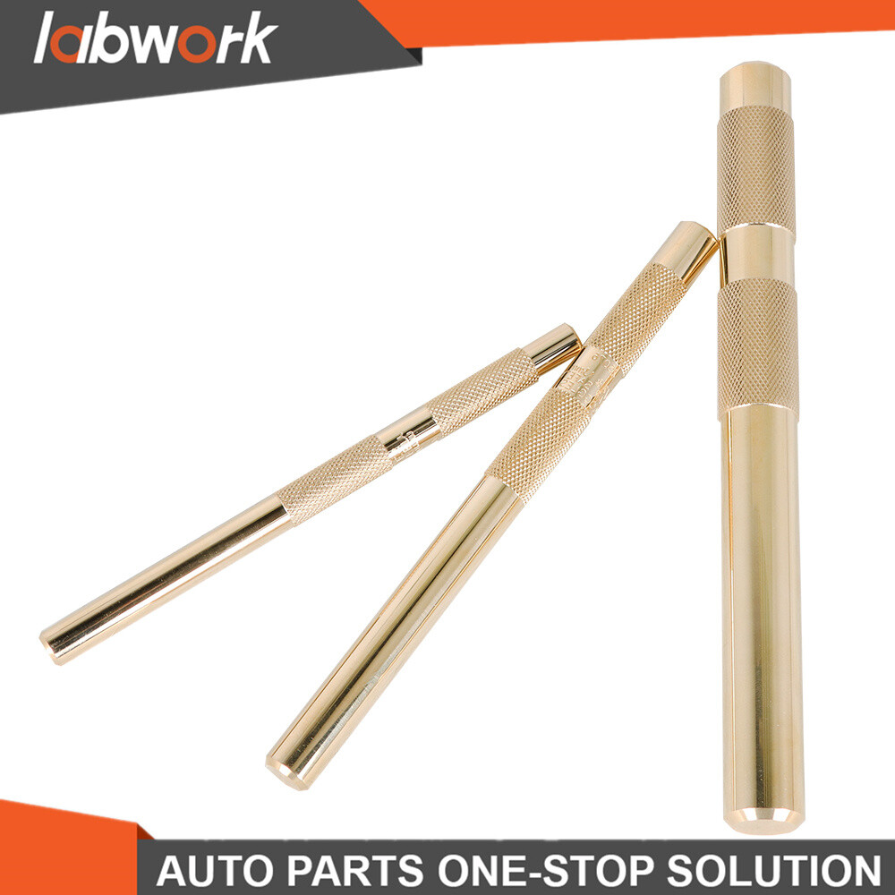 Labwork 3 Pcs Brass Drift Punch Set 3/8" to 3/4" Replace for 61360