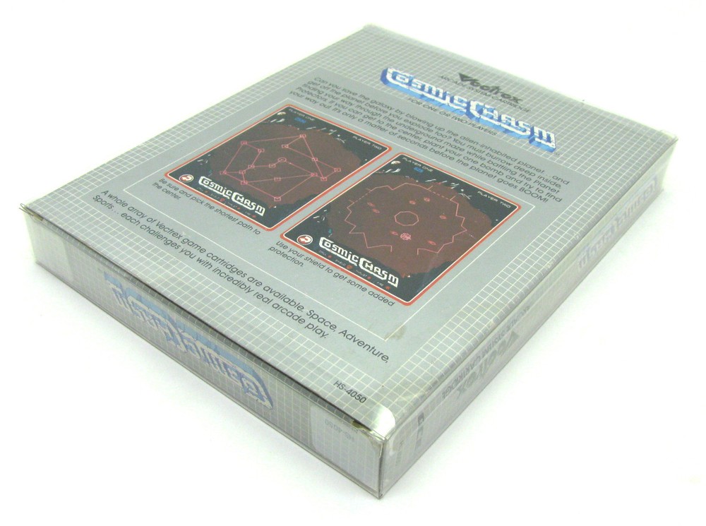 5x VECTREX CIB GAME - CLEAR PLASTIC PROTECTIVE BOX PROTECTOR SLEEVE CASE