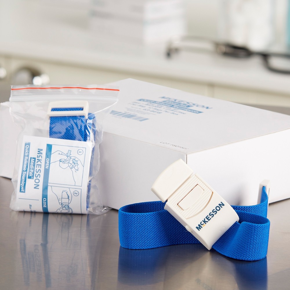 McKesson Tourniquet Quick Release Blue