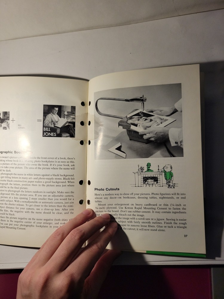 KODAK BASIC DEVELOPING, PRINTING, ENLARGING Paperback 1971 RARE PROMO ITEM