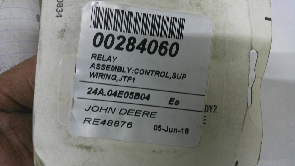 RE48876 GENUINE John Deere RELAY