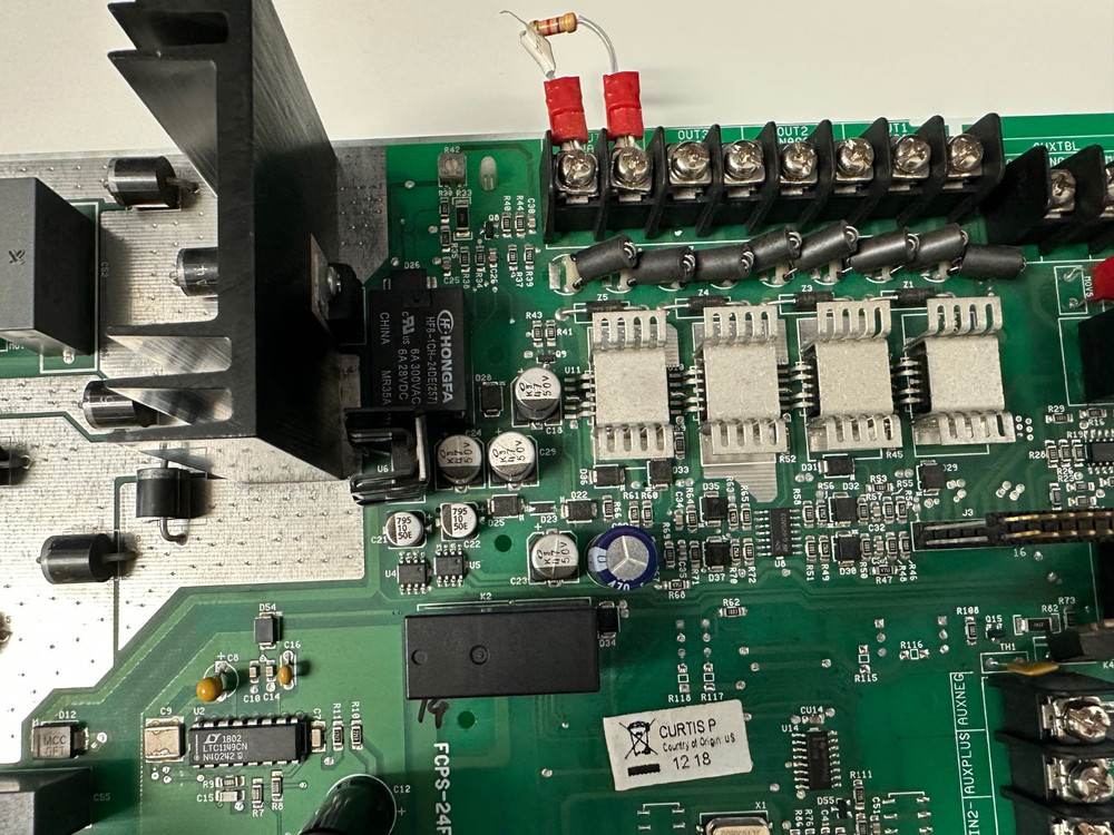 💥 FCPS-24FSPCA Rev Controller PCB board 🇺🇸