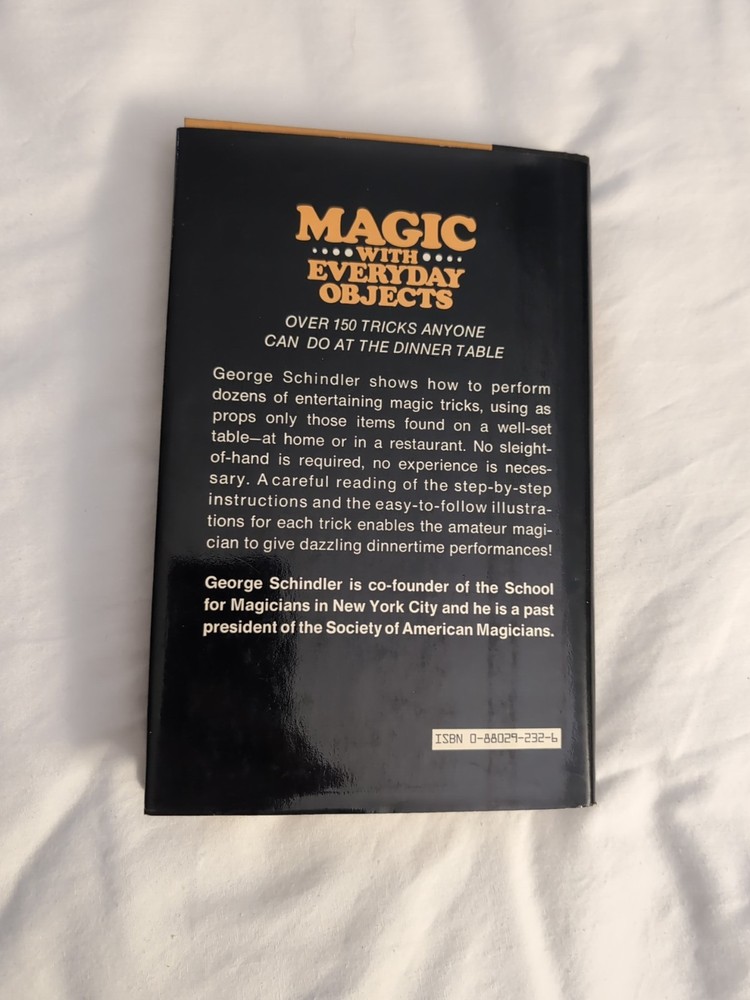Magic With Everyday Objects 150 Tricks George Shindler