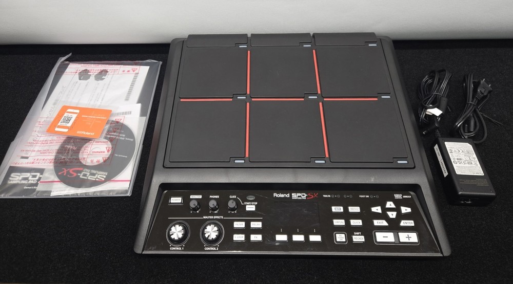 Roland Percussion Sampling Pad with 4GB Internal Memory, Black (SPD-SX)