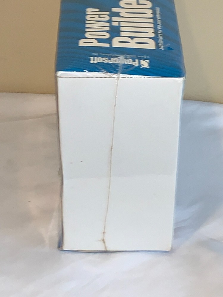 POWERSOFT POWER BUILDER ENTERPRISE WINDOWS VERSION 6 BRAND NEW