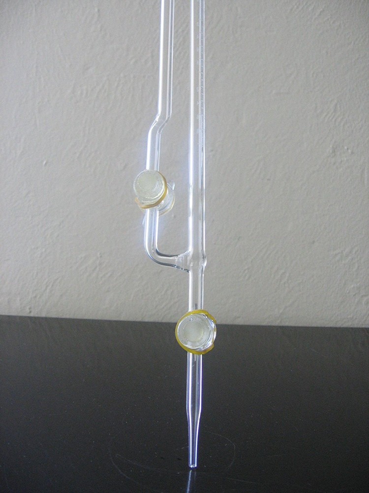 LAB Glass micro burette 3ml new