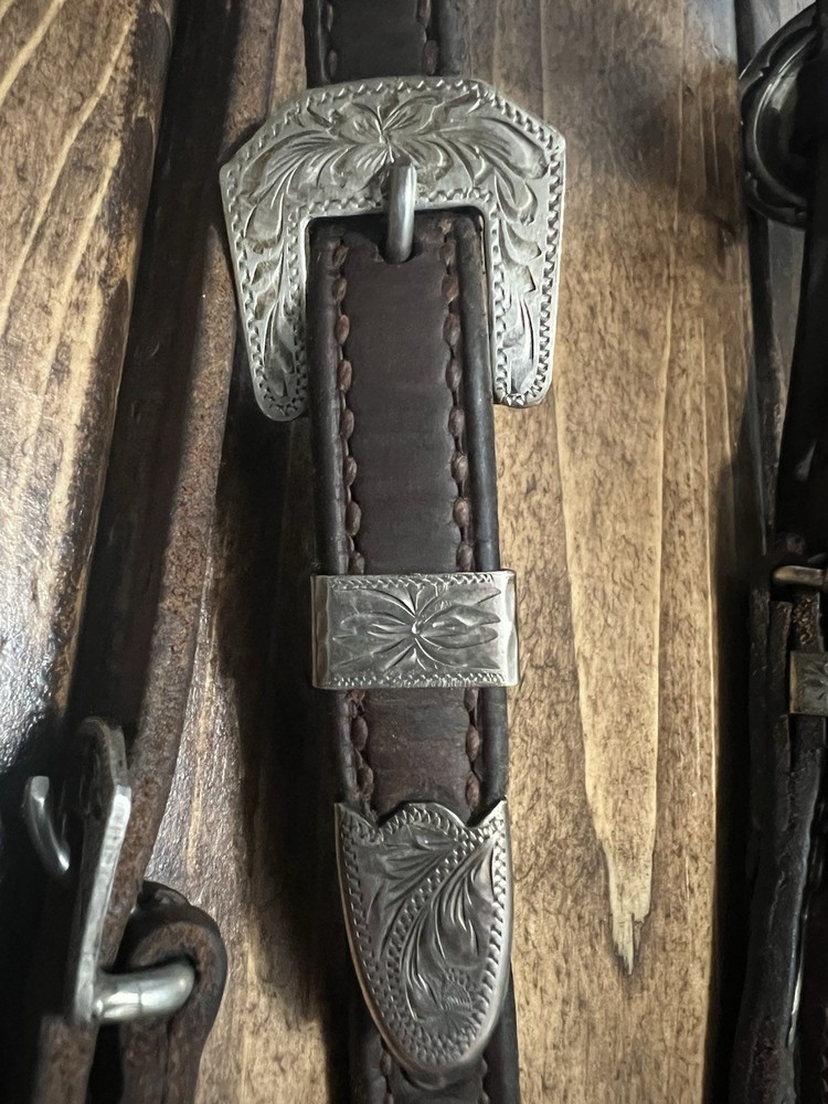 ~**Vintage**~ Kustom Kraft Silver Headstall