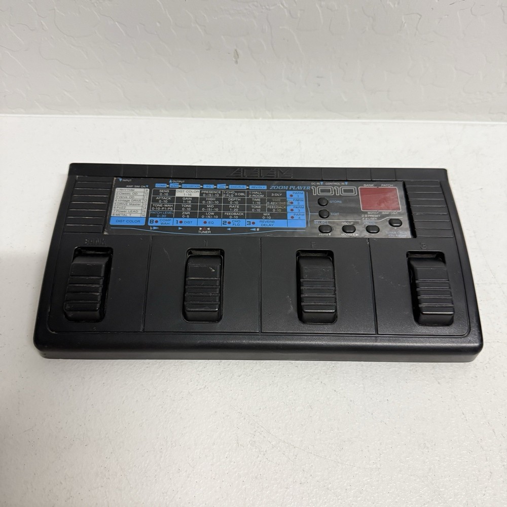 ZOOM player 1010 Advanced Guitar Effects Processor main unit only