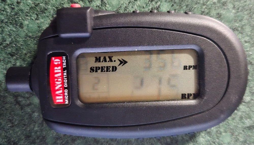 Hangar 9 Micro Digital Tachometer Air Field Equip & Electronics