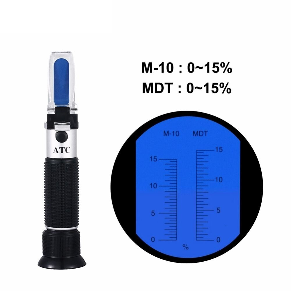 Oil Refractometer Test Emulsion Concentration Anti-rust Cutting Tester M-10