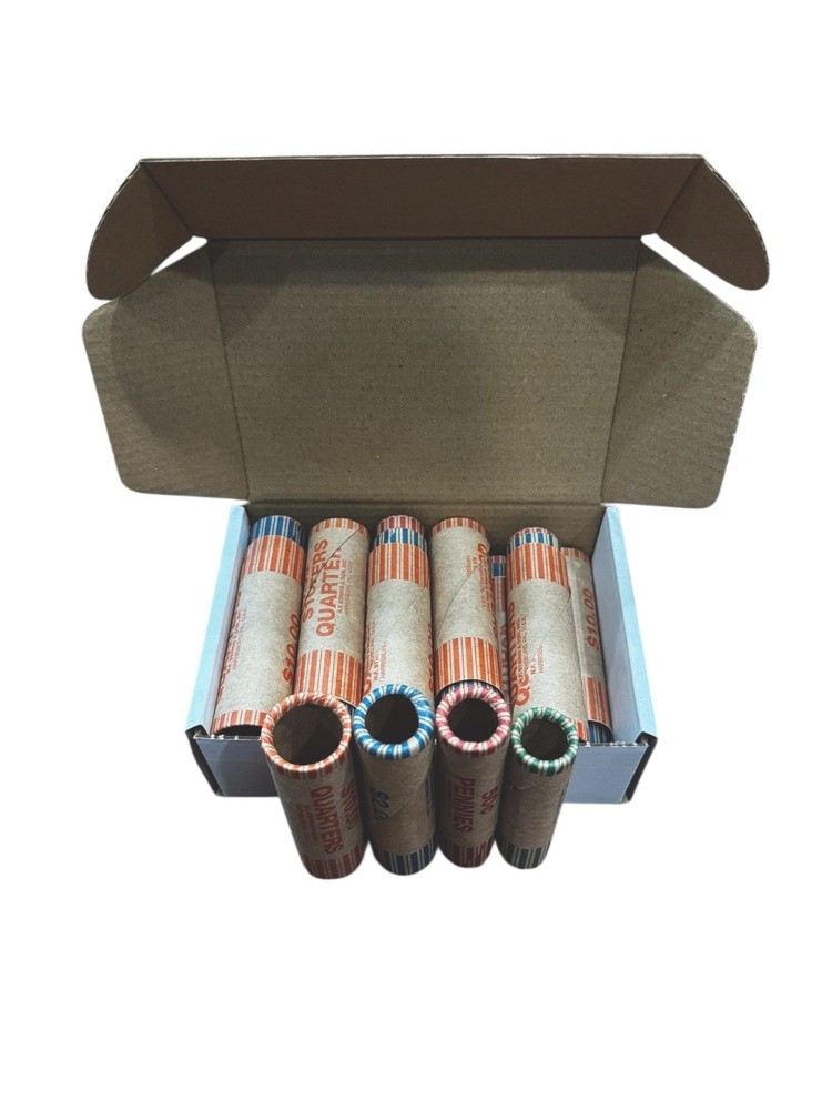 72 Assorted Coin Wrappers