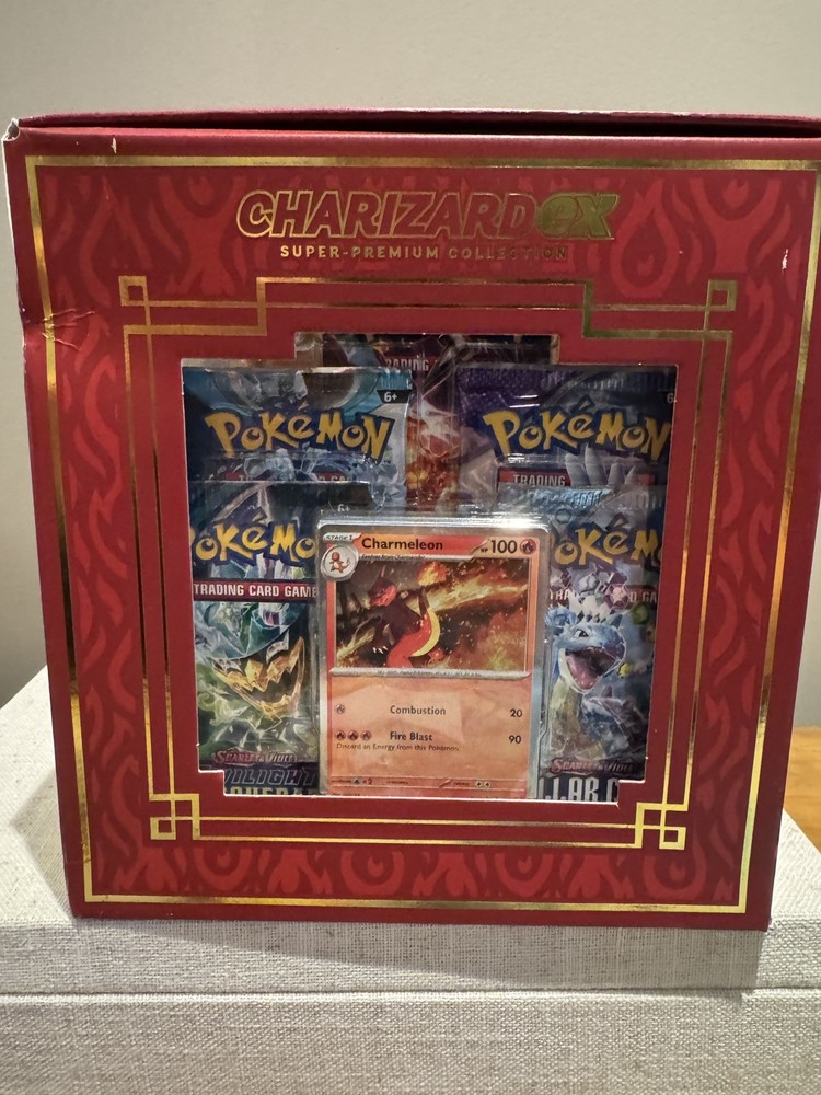 Pokémon TCG Charizard ex Super-Premium Collection Box SEE DESCRIPTION